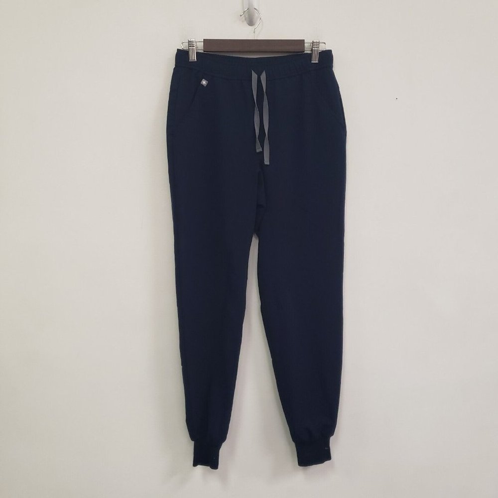 FIGS Mens Tansen Jogger Scrub Pants Size S Navy Drawstring Soft Nursing Workwear